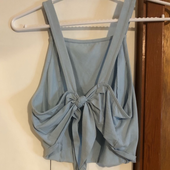 Light blue crop top - Picture 2 of 4